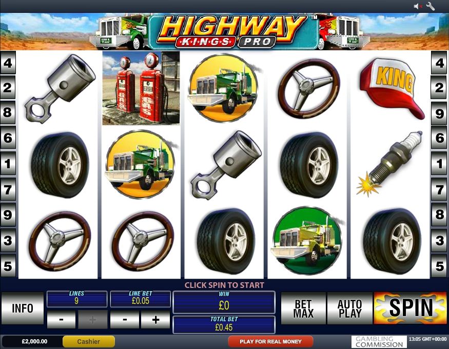Игровой автомат «Highway Kings Pro» в казино Максбет